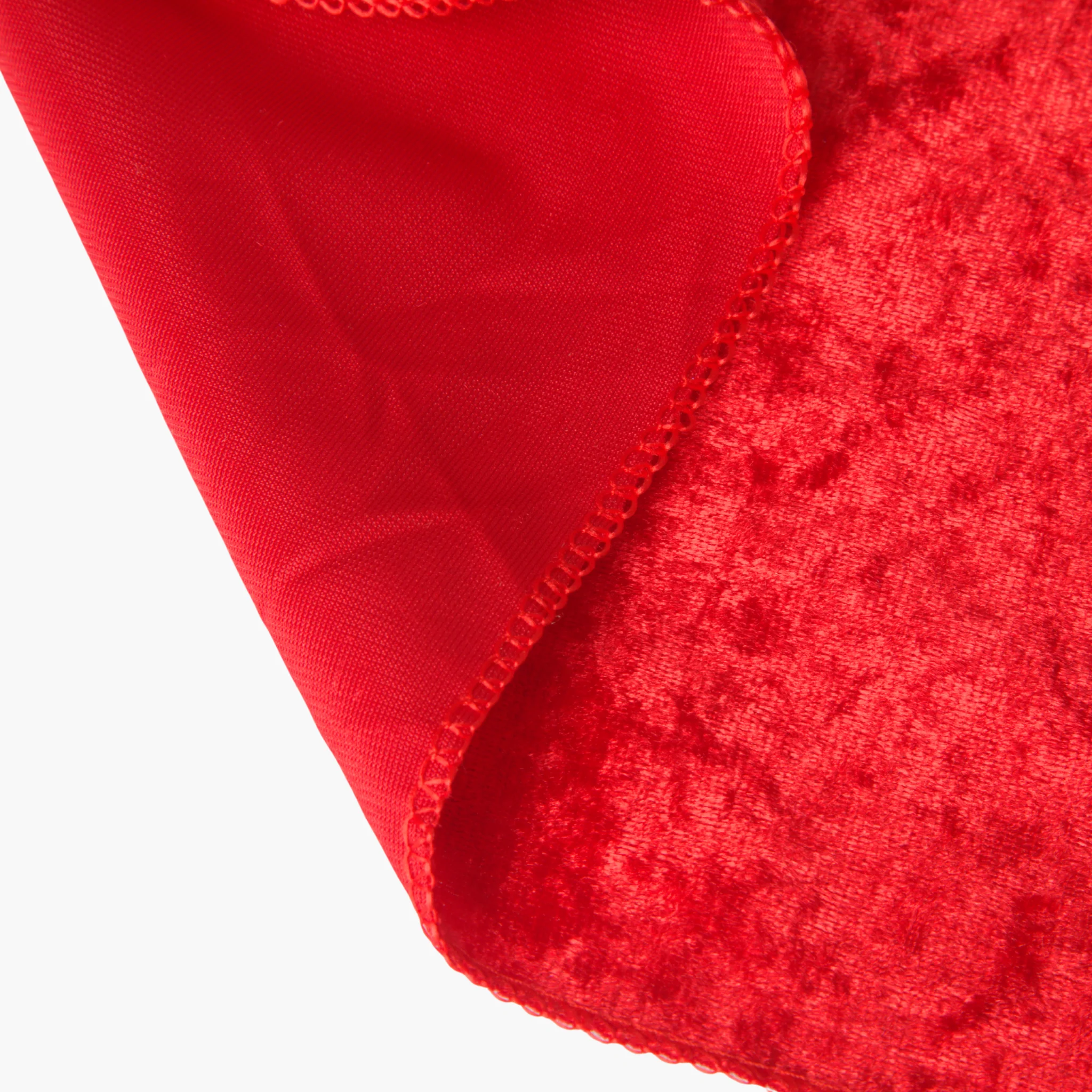 Velvet Table Runner - Red - Image 8