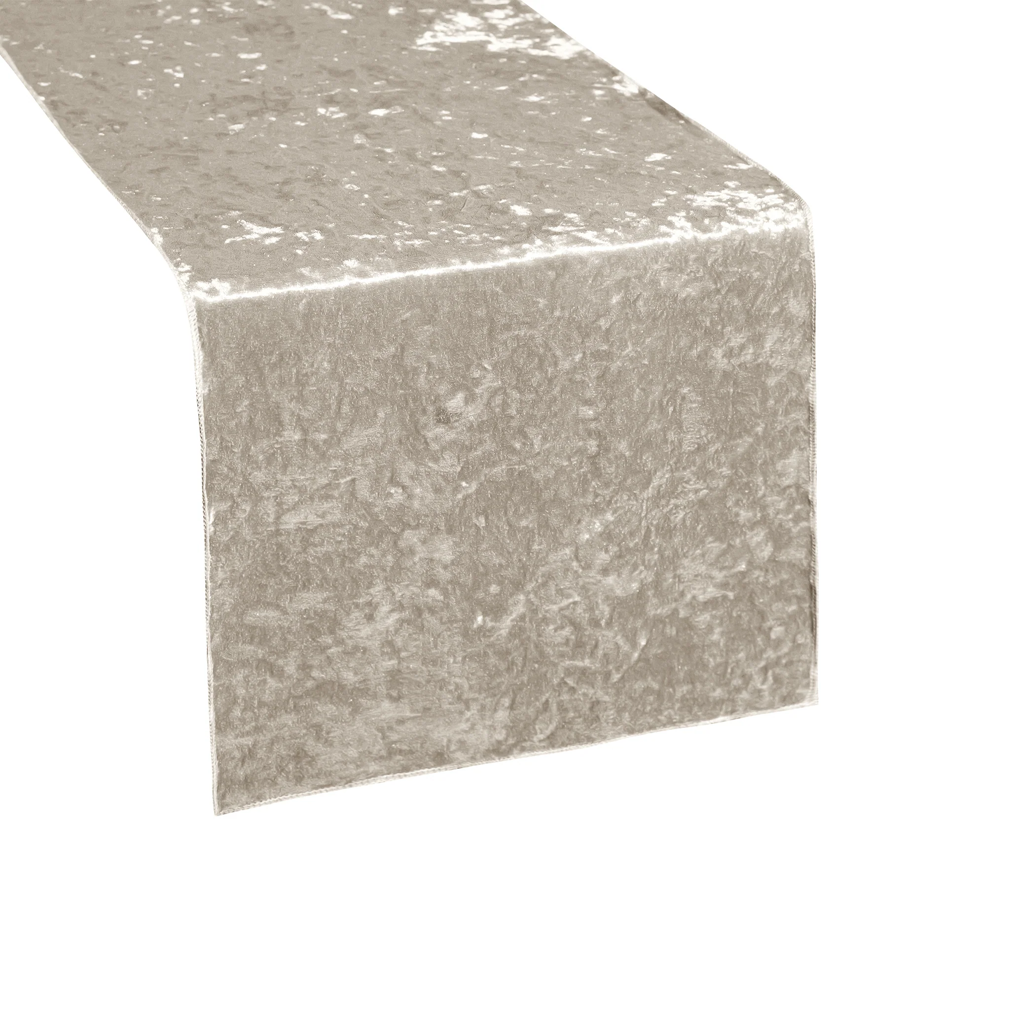 Velvet Table Runner - Taupe