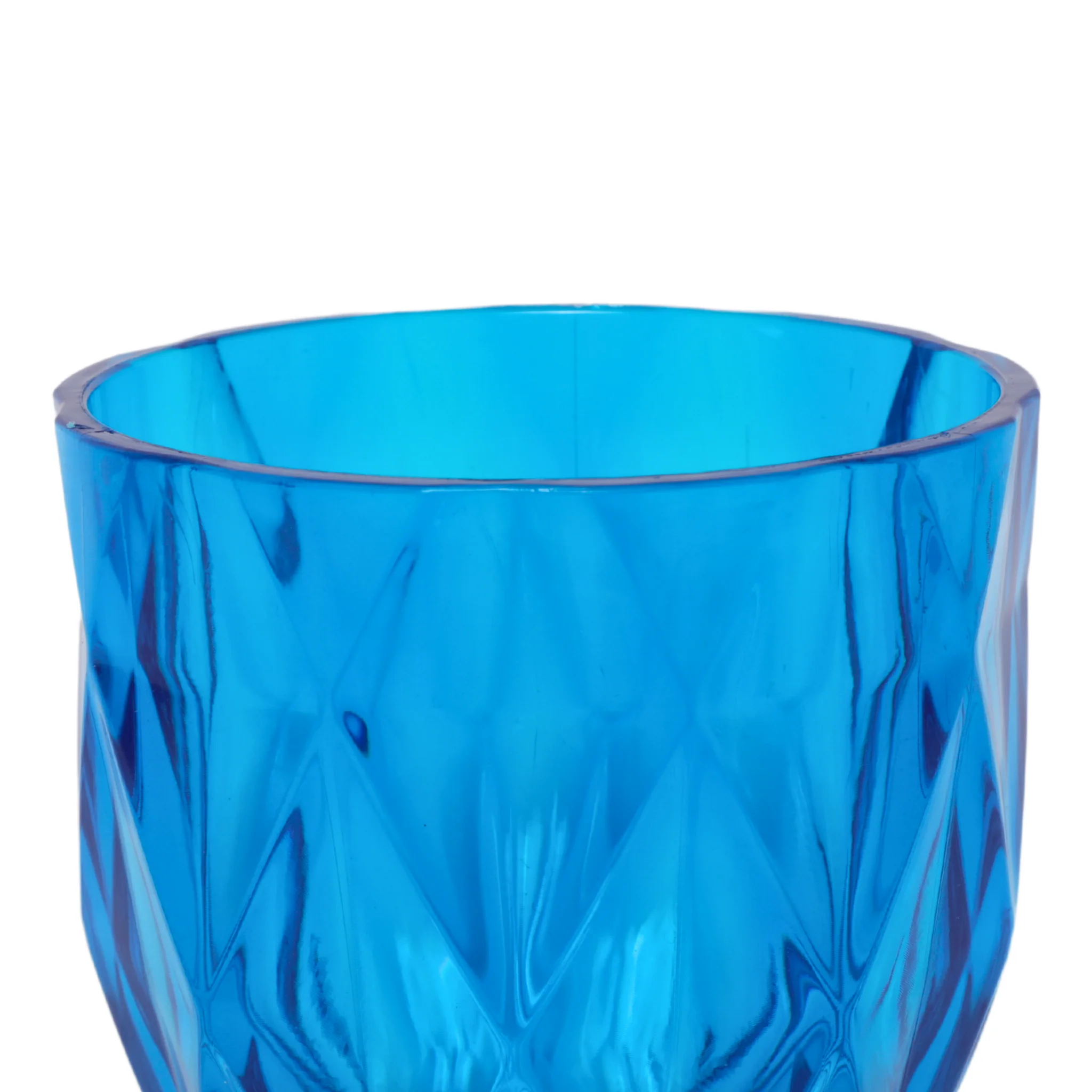 Blue Vintage Acrylic Goblets (6 pcs/pk) - Image 11