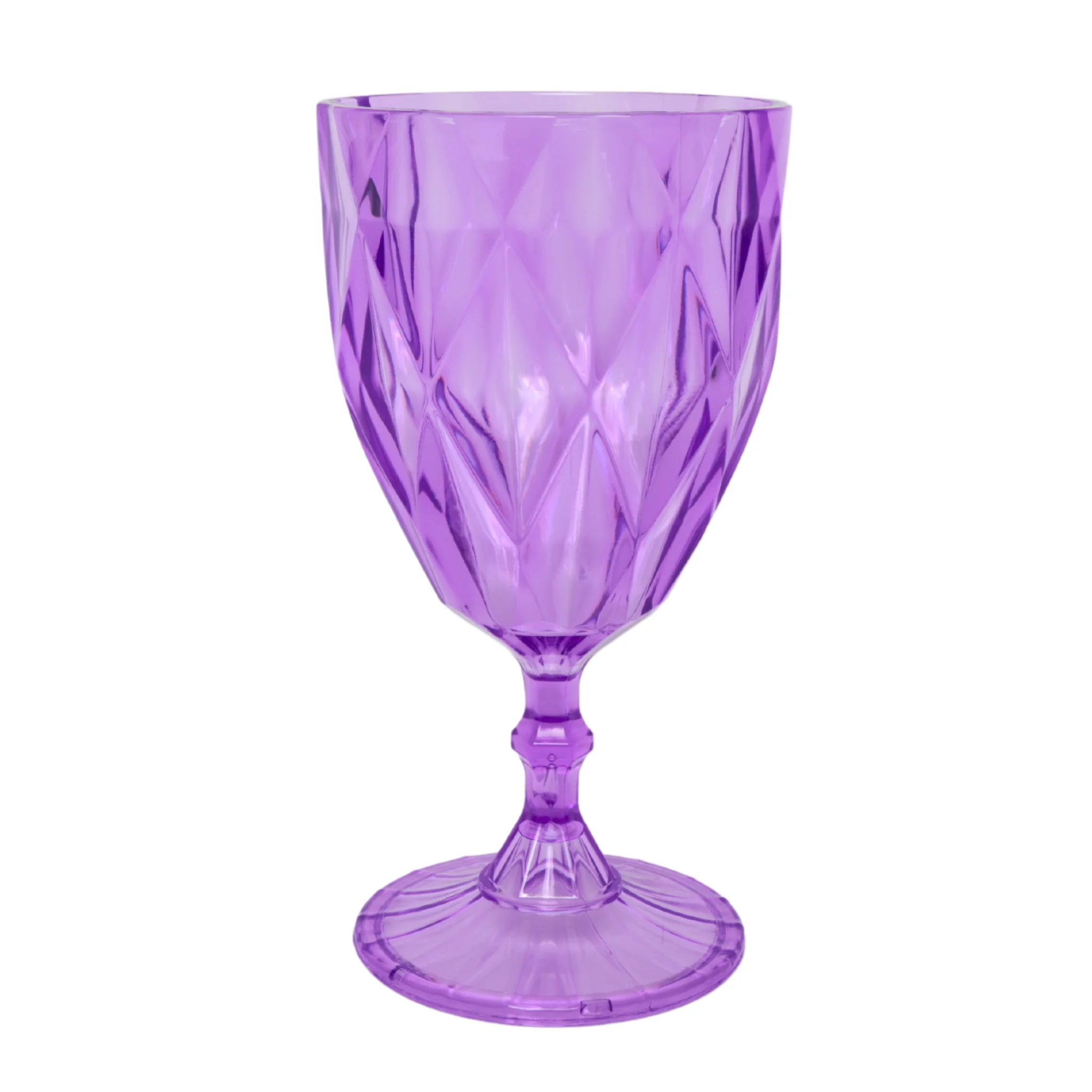 Lavender Vintage Acrylic Goblets (6 pcs/pk) - Image 6