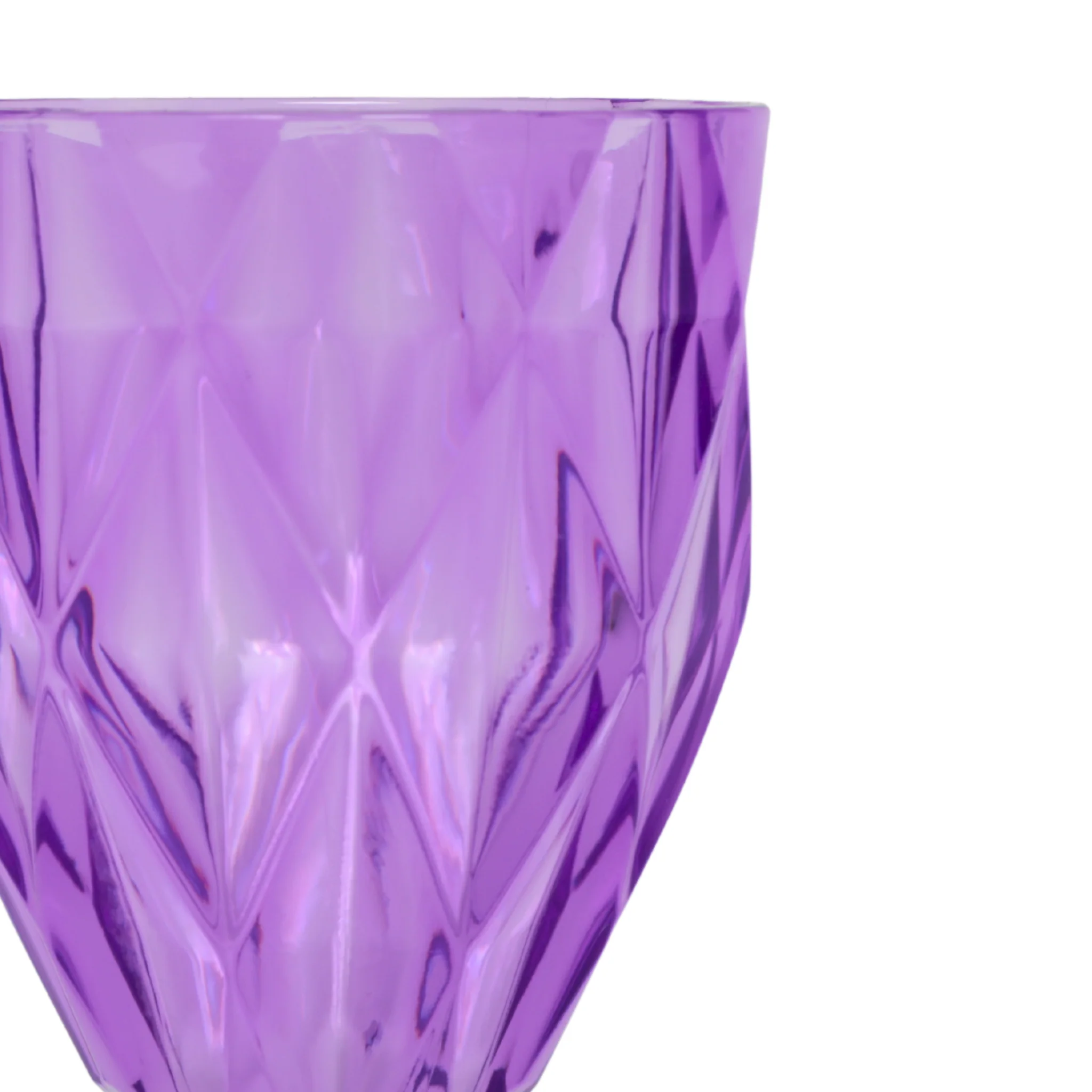 Lavender Vintage Acrylic Goblets (6 pcs/pk) - Image 9