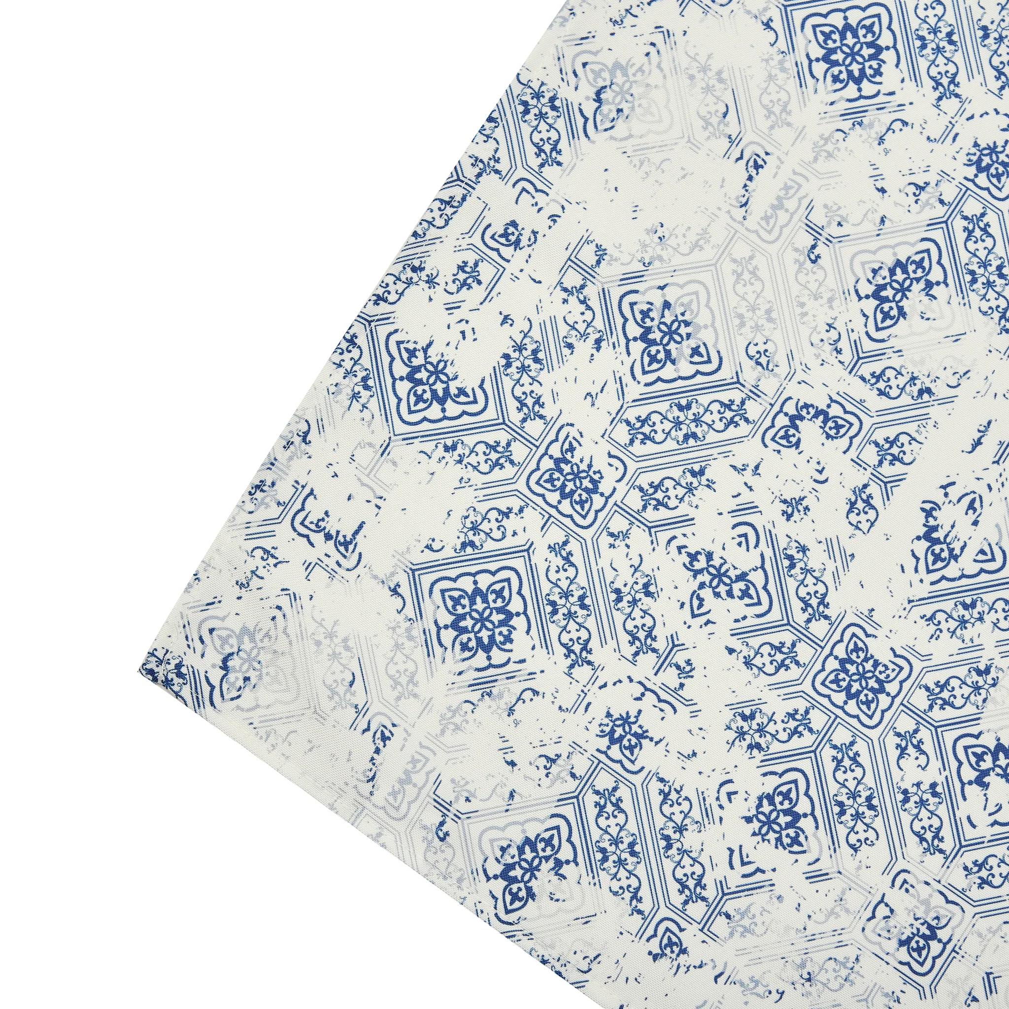 Vintage Mediterranean King 108"x156" Rectangular Tablecloth - Image 5
