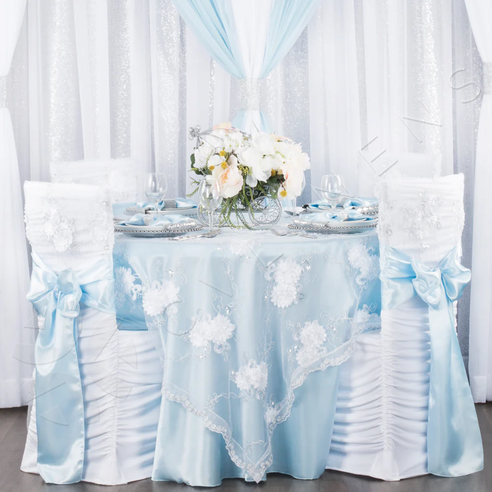 Vintage Veil Chiavari Chair Full Back Cover - White - Image 3