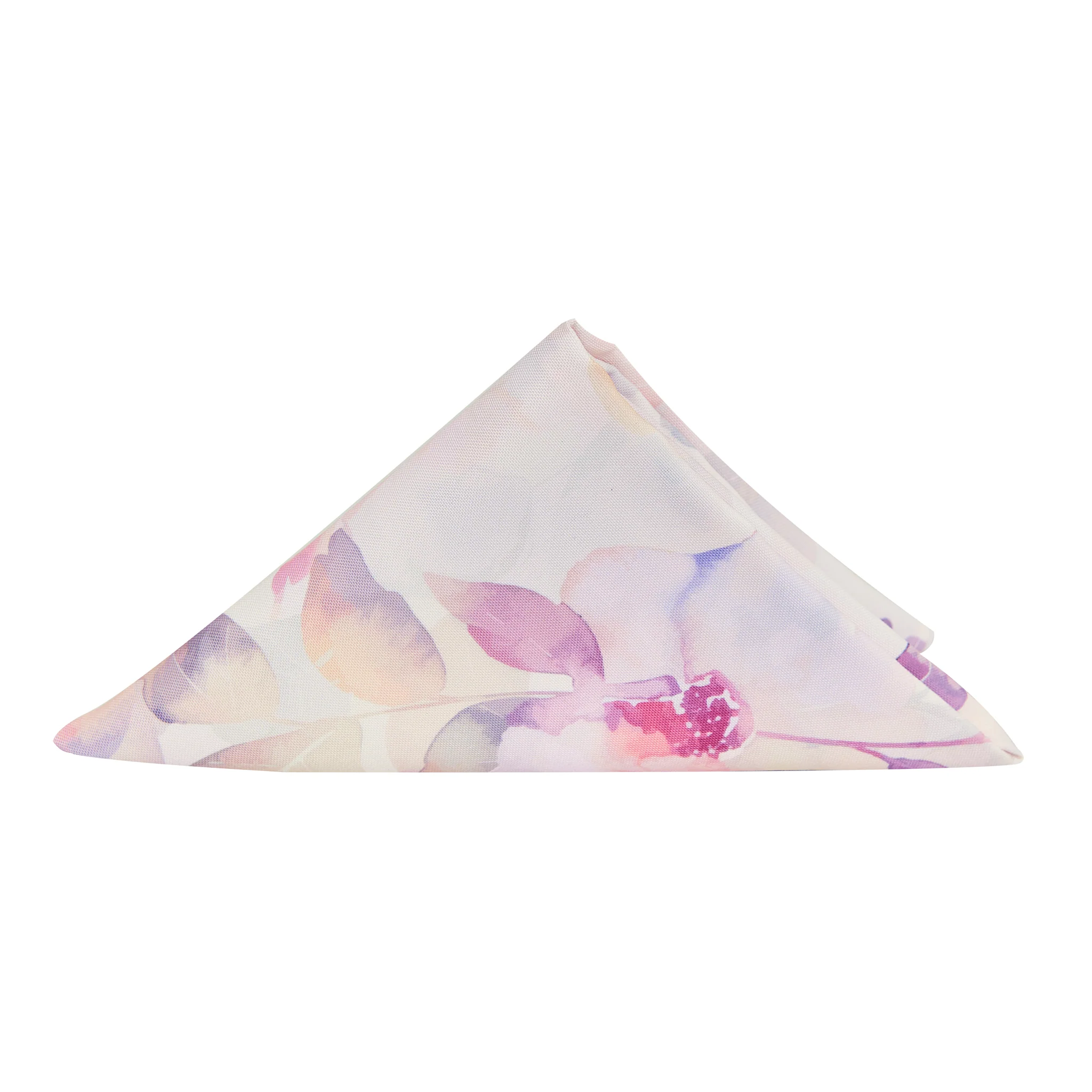 5 pcs/pk Watercolor Floral 20"x20" Napkin - Pink