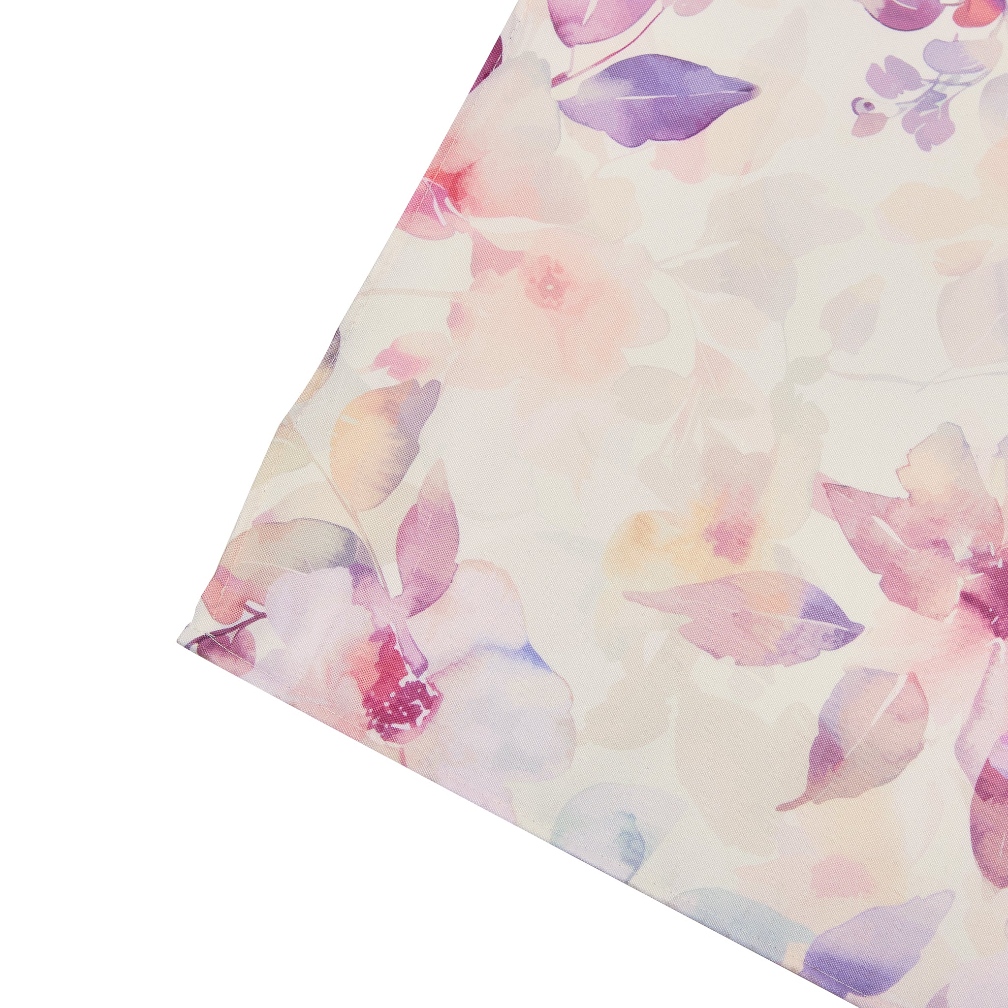 Watercolor Floral Table Runner - Pink - Image 4