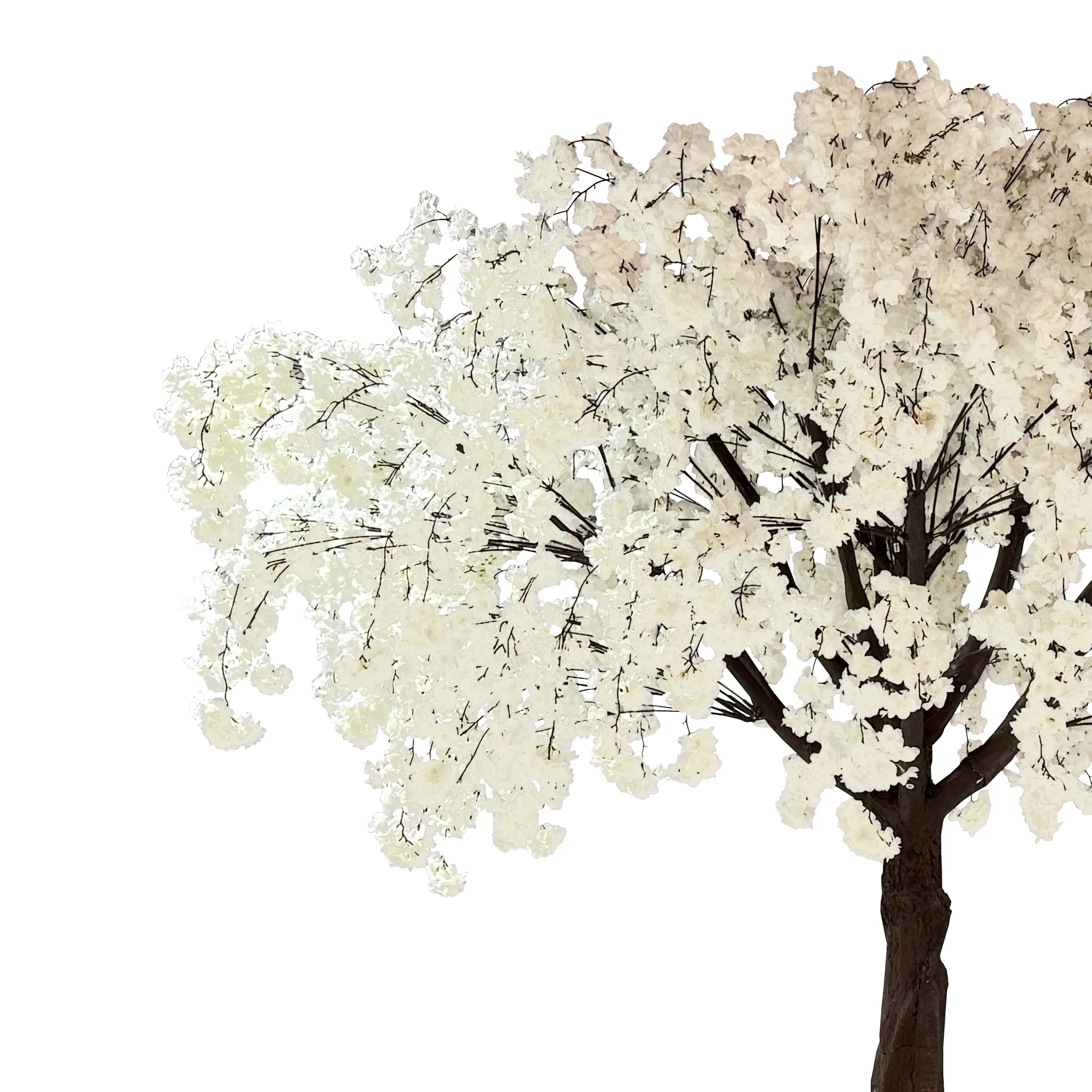 9.5ft Weeping Cherry Blossom Tree - White - Image 4