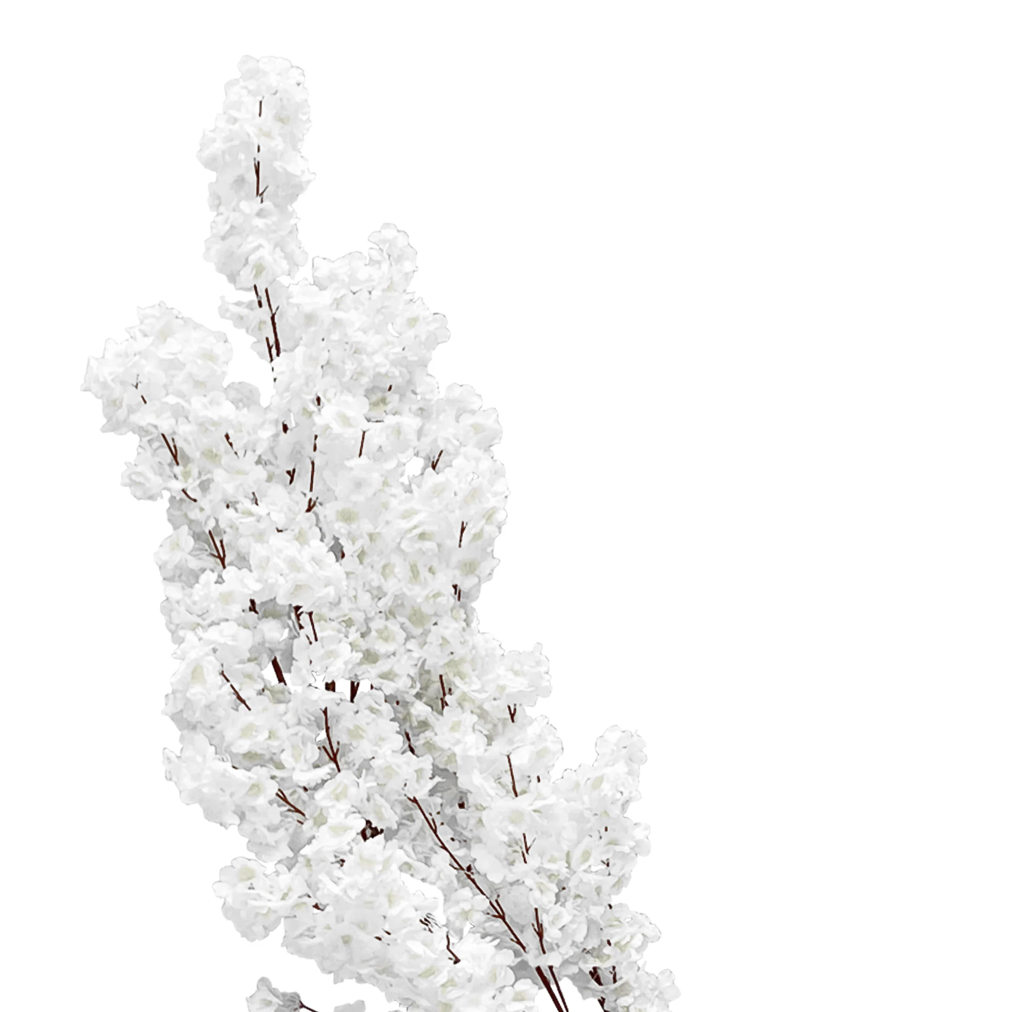 Cherry Blossom Crescent Arch Backdrop - White - Image 7