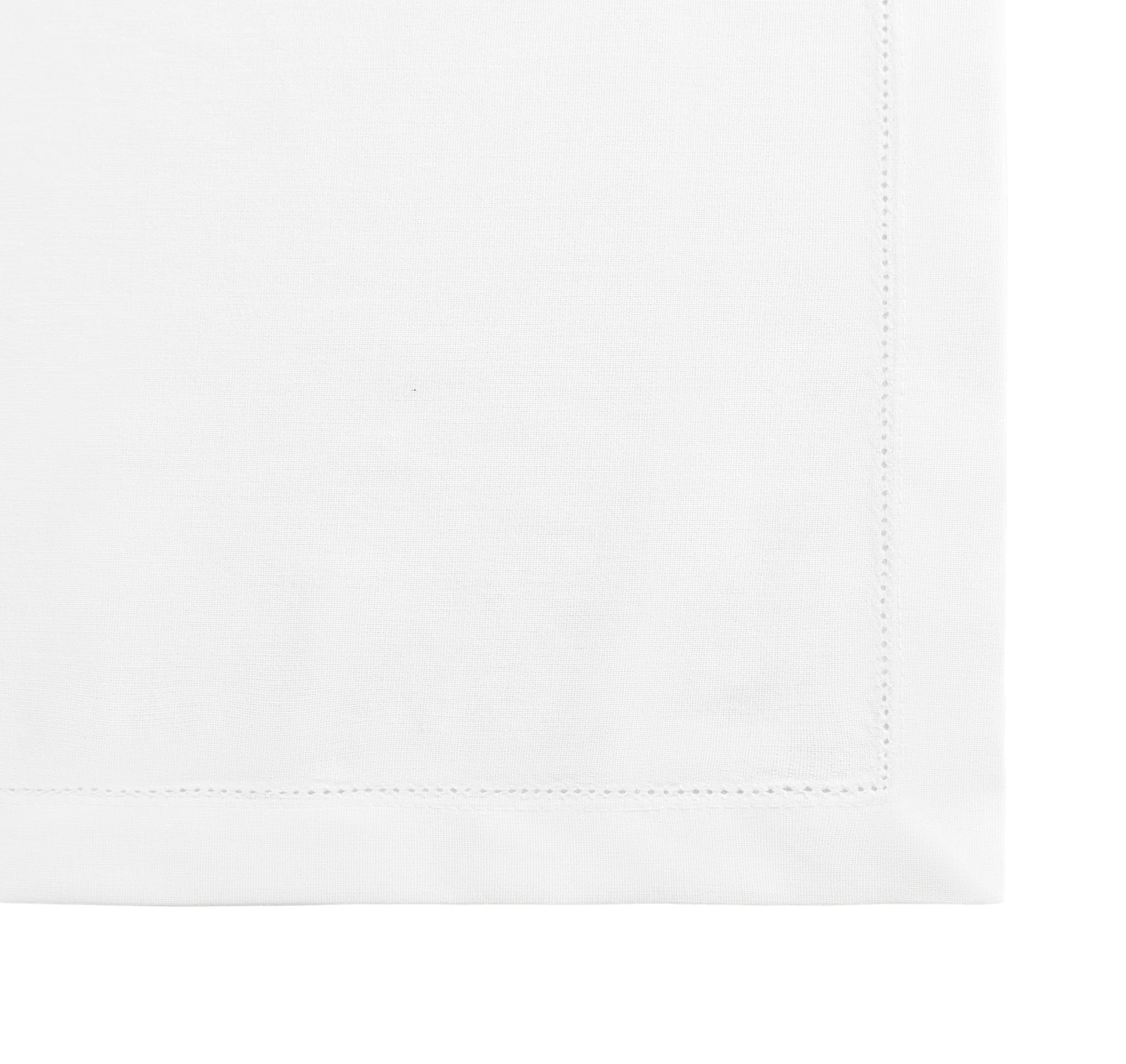 White Hemstitch Linen Napkins 20"x20" (Set of 4) - Image 3