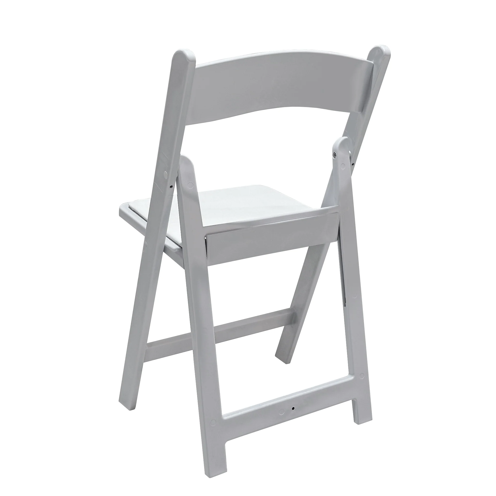 White Resin Folding Chair 4pc/pk - Image 6