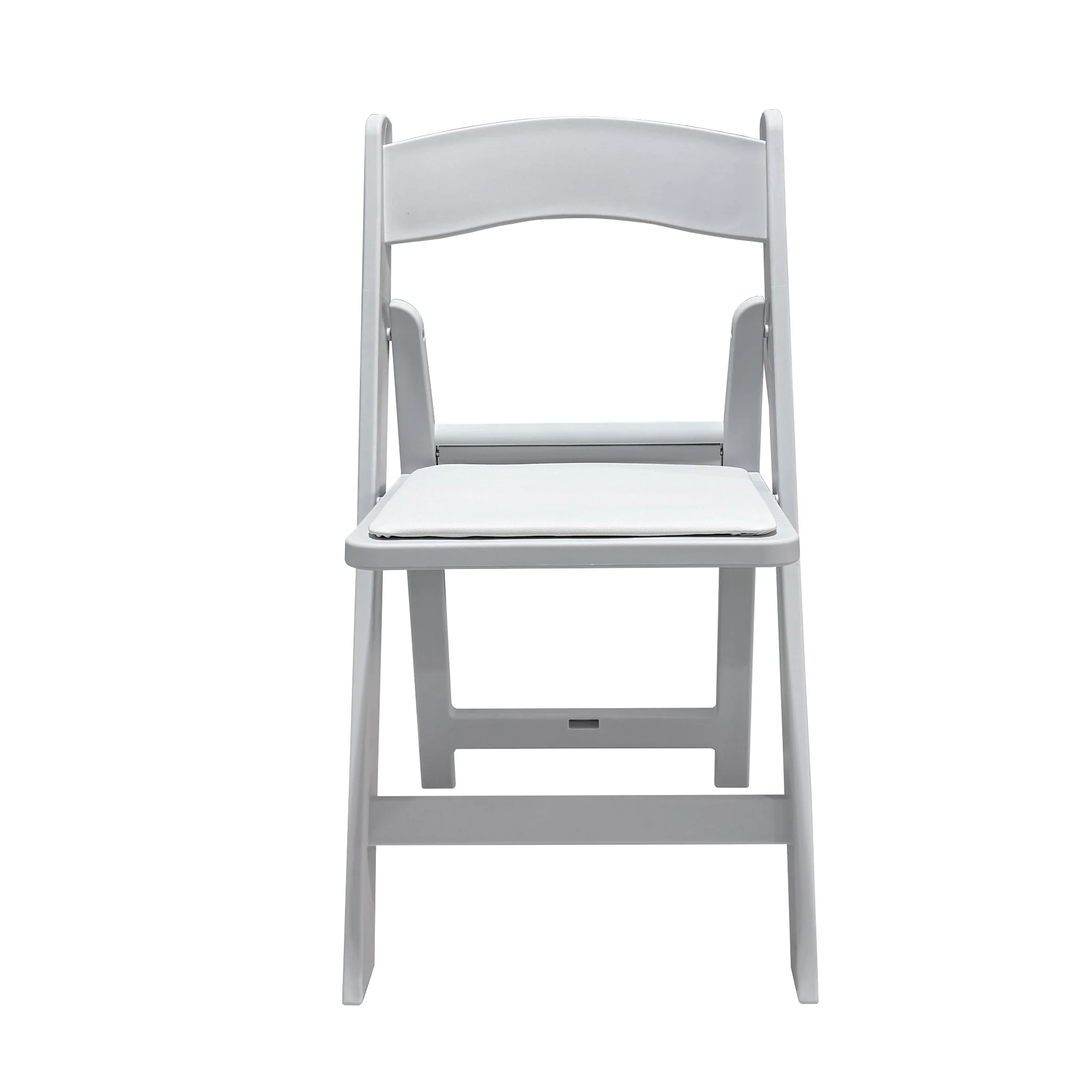 White Resin Folding Chair 4pc/pk - Image 7