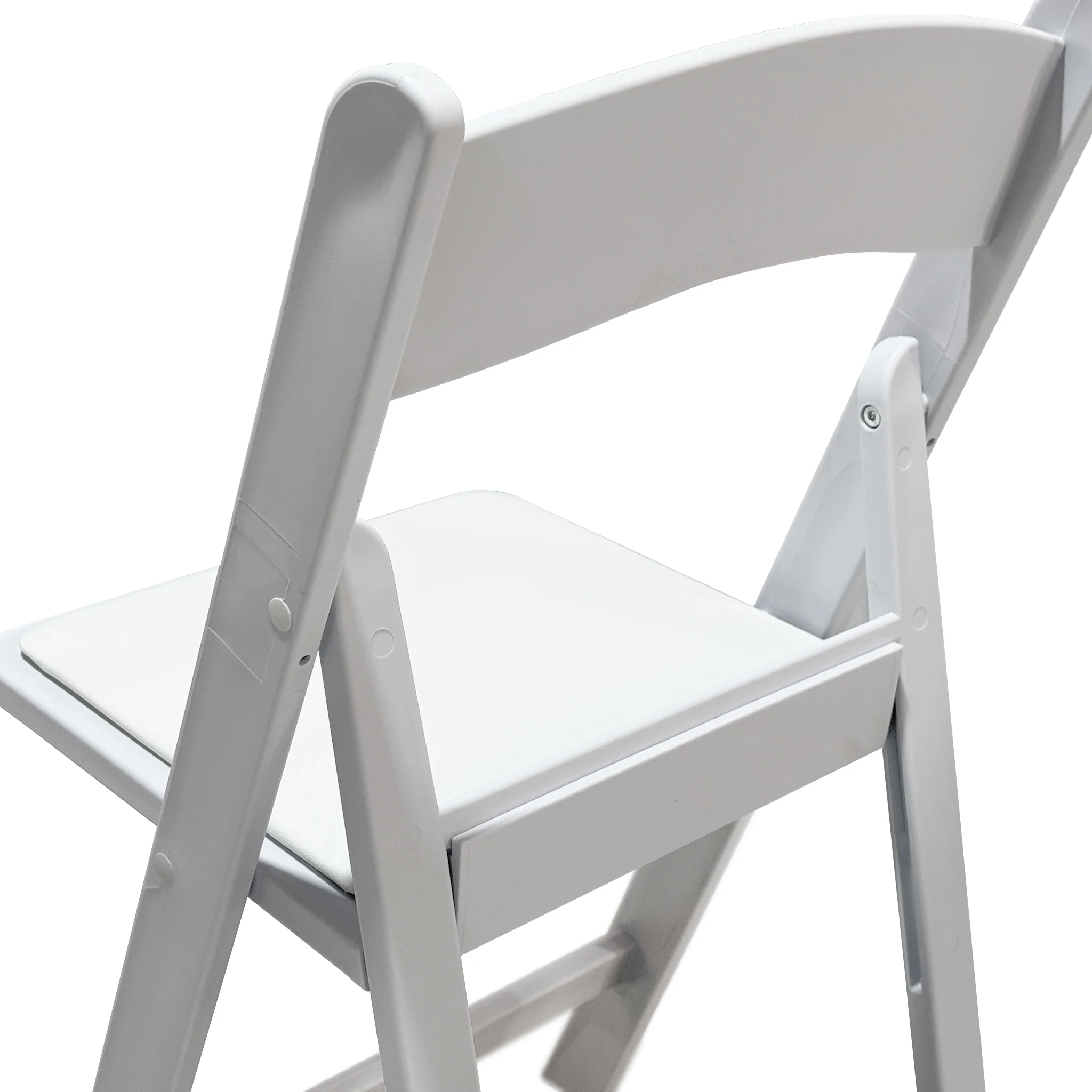 White Resin Folding Chair 4pc/pk - Image 9