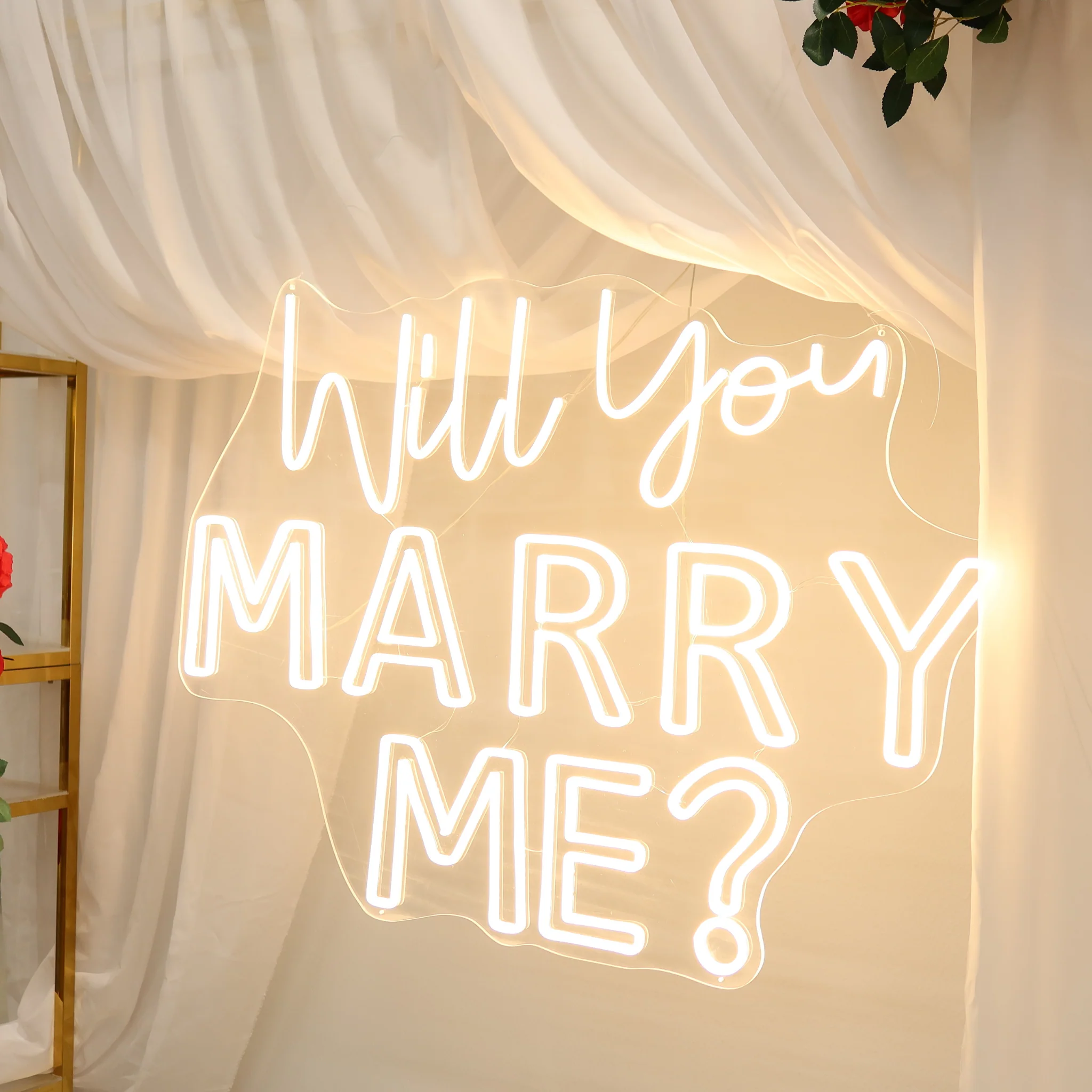 Will You Marry Me Neon Sign - Image 4
