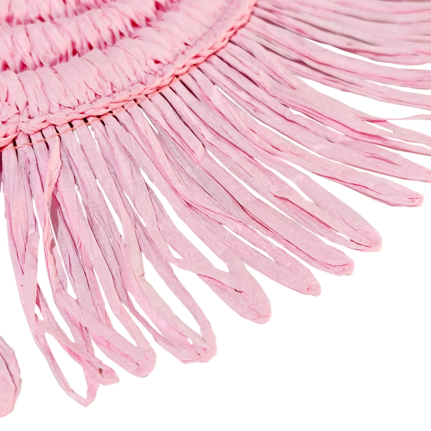4pc/set Woven Fringe 15" Placemats - Pink - Image 3